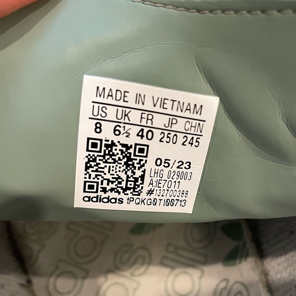 Adidas Samba OG green womens size 8 - Picture 10 of 10